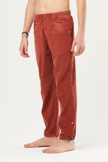 Rab Zawn Mens Climbing Pants in Red Clay